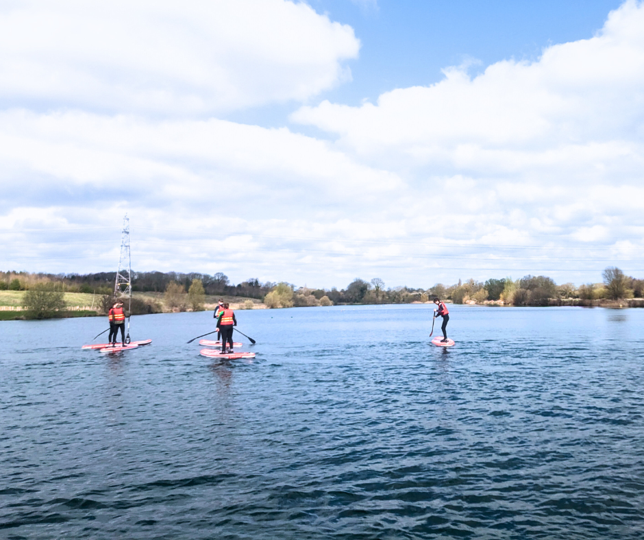 Stand Up Paddle | Watersports in Bedford at Box End Park